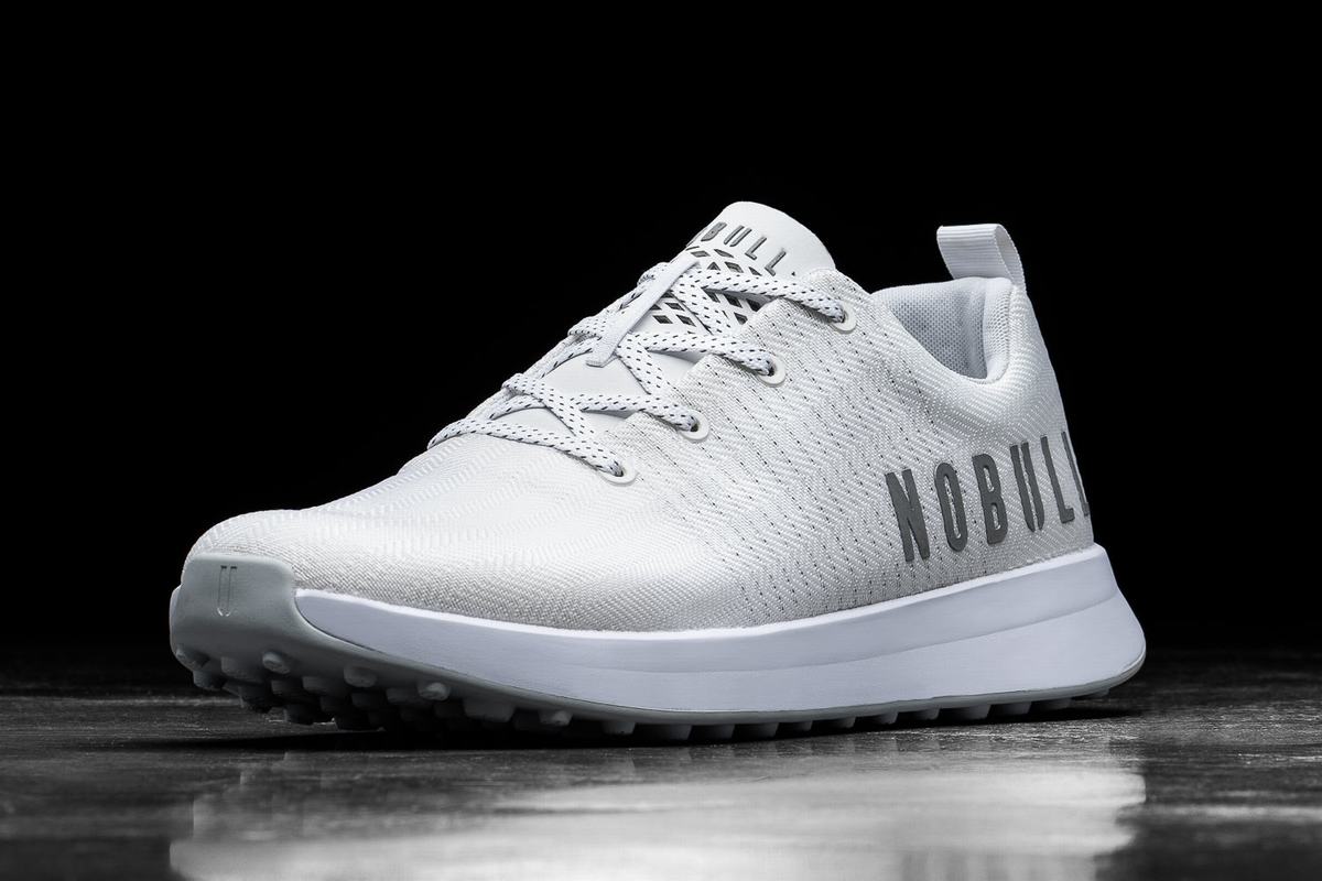 Nobull Matryx® Men's Golf Shoes White | Australia (RD3486)